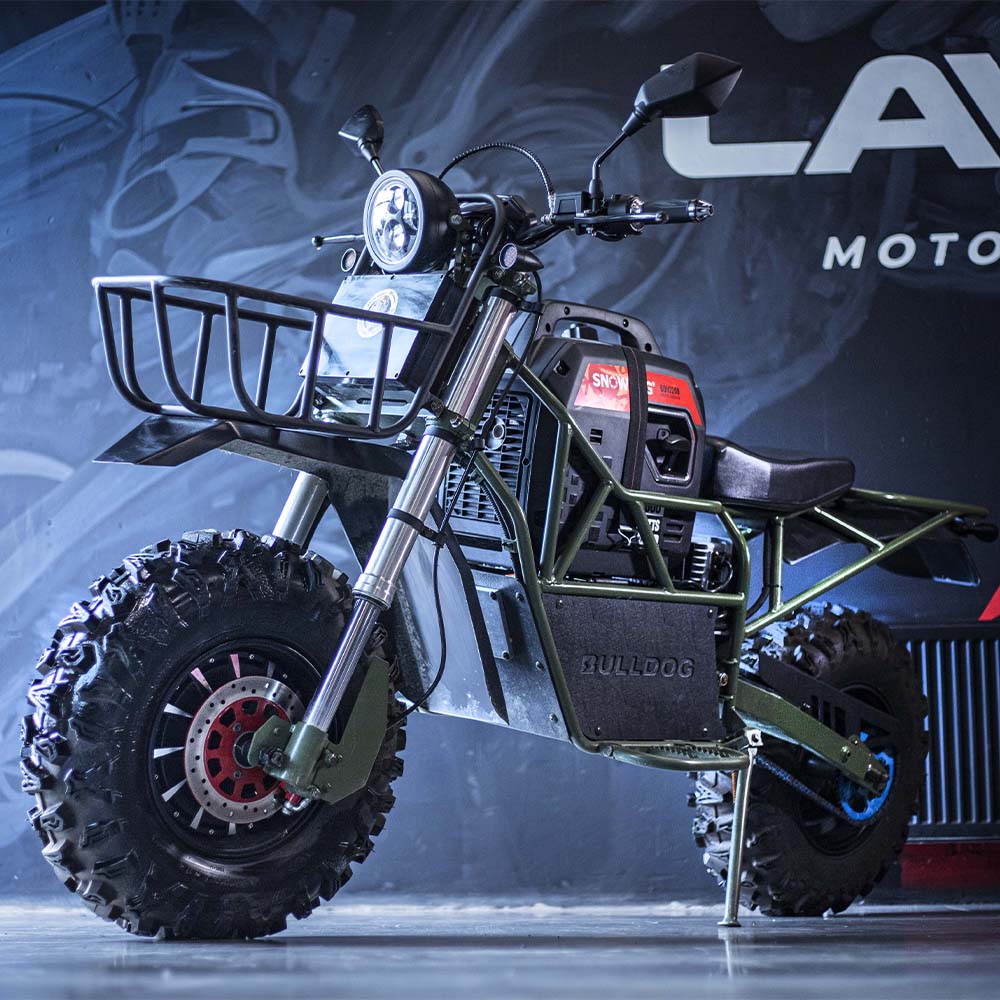 Мотоцикл ATV 2x2 электрический (Buldog) + генератор Zongshen с пробегом