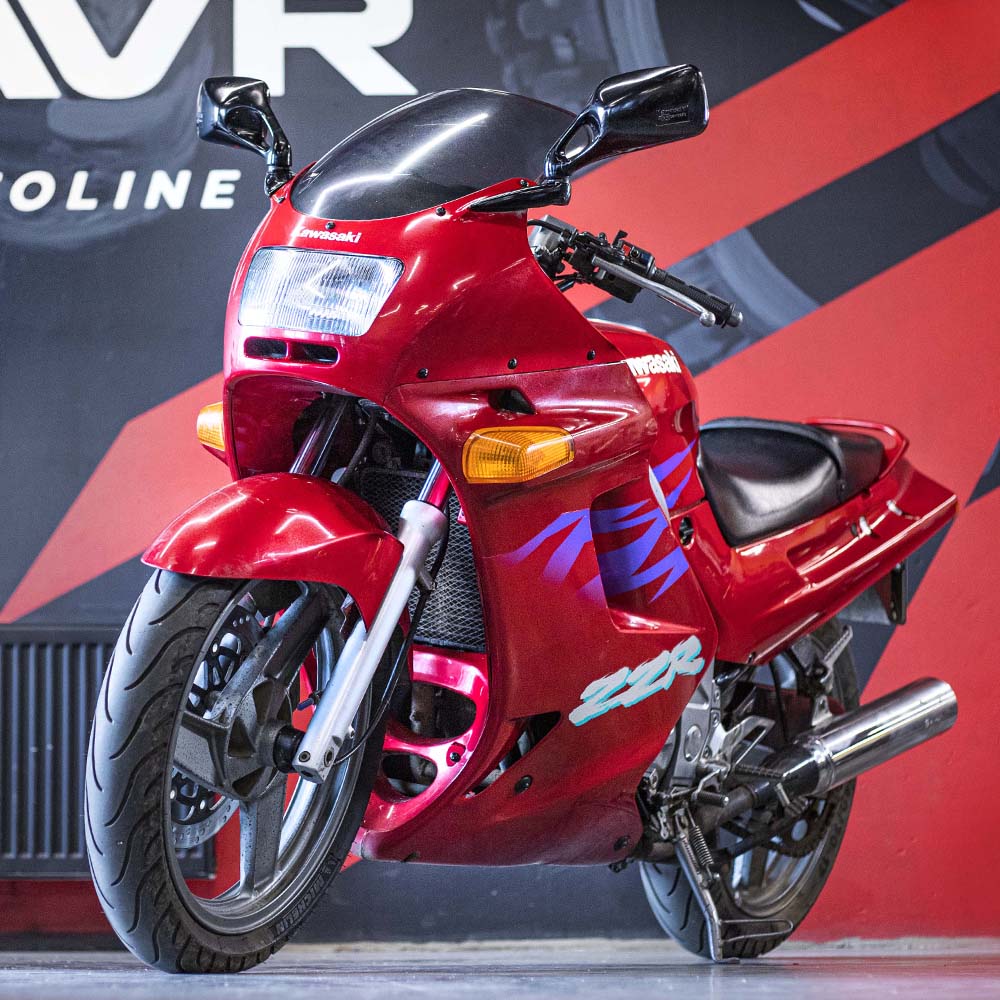 Мотоцикл KAWASAKI ZZ-R250 (красный) (с пробегом)