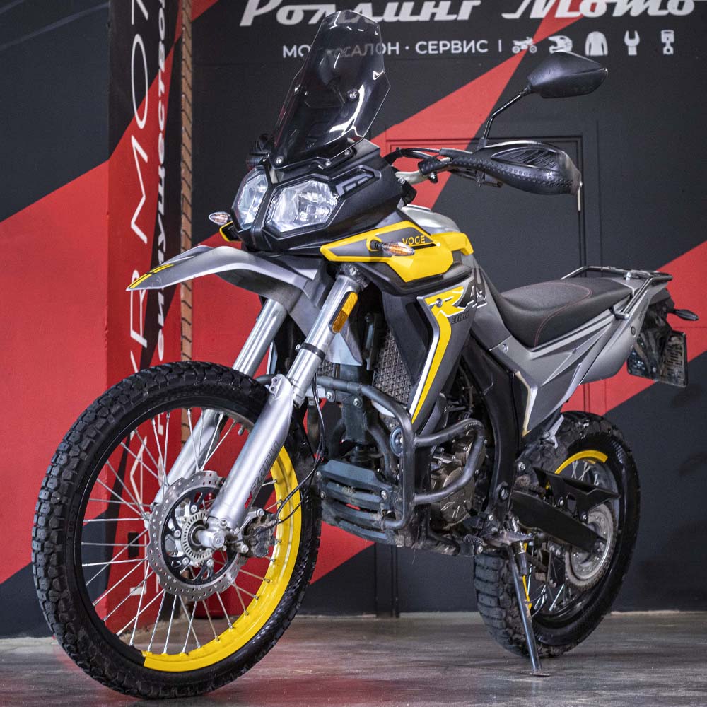Мотоцикл VOGE 300RALLY (желтый) (с пробегом)