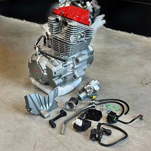 Двигатель 300см3 172FMM-3A (CB250-F+BB300 D-75мм) ZS грм цепь,5ск (полный комплект)