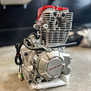 Двигатель 300см3 172FMM-3A (CB250-F+BB300 D-75мм) ZS грм цепь,5ск (полный комплект)