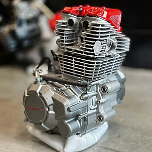 Двигатель 300см3 172FMM-3A (CB250-F+BB300 D-75мм) ZS грм цепь,5ск (полный комплект)