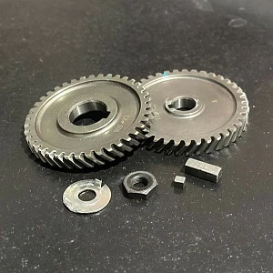Шестерни привода балансирного вала (пара) GR7 двиг. MT-250 2T  полный комплект (Б/У)