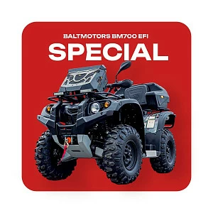 Квадрицикл BALTMOTORS BM700 EFI (зеленый) special