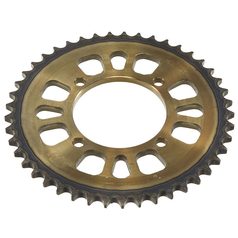 Звезда ведомая стальная питбайк 428-45T  SM-PARTS