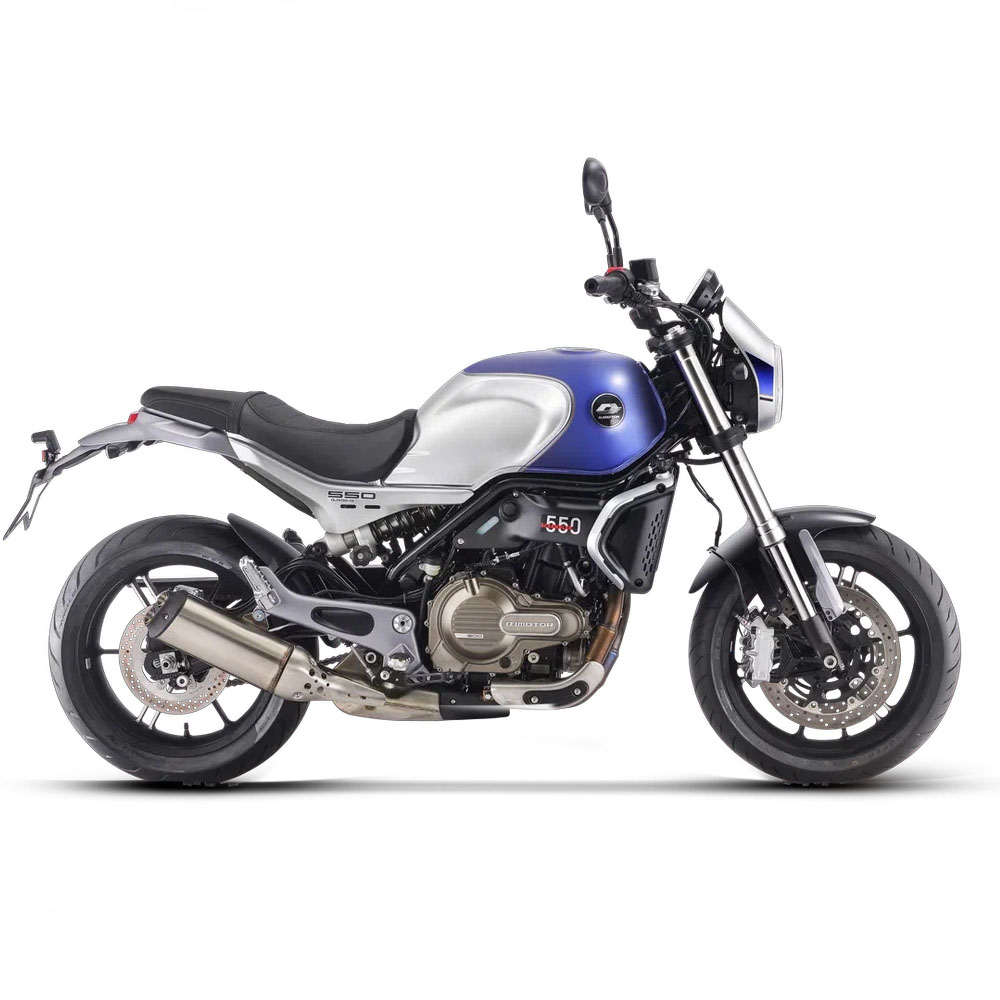 Мотоцикл QJ SRV 550 (синий) 2026г.