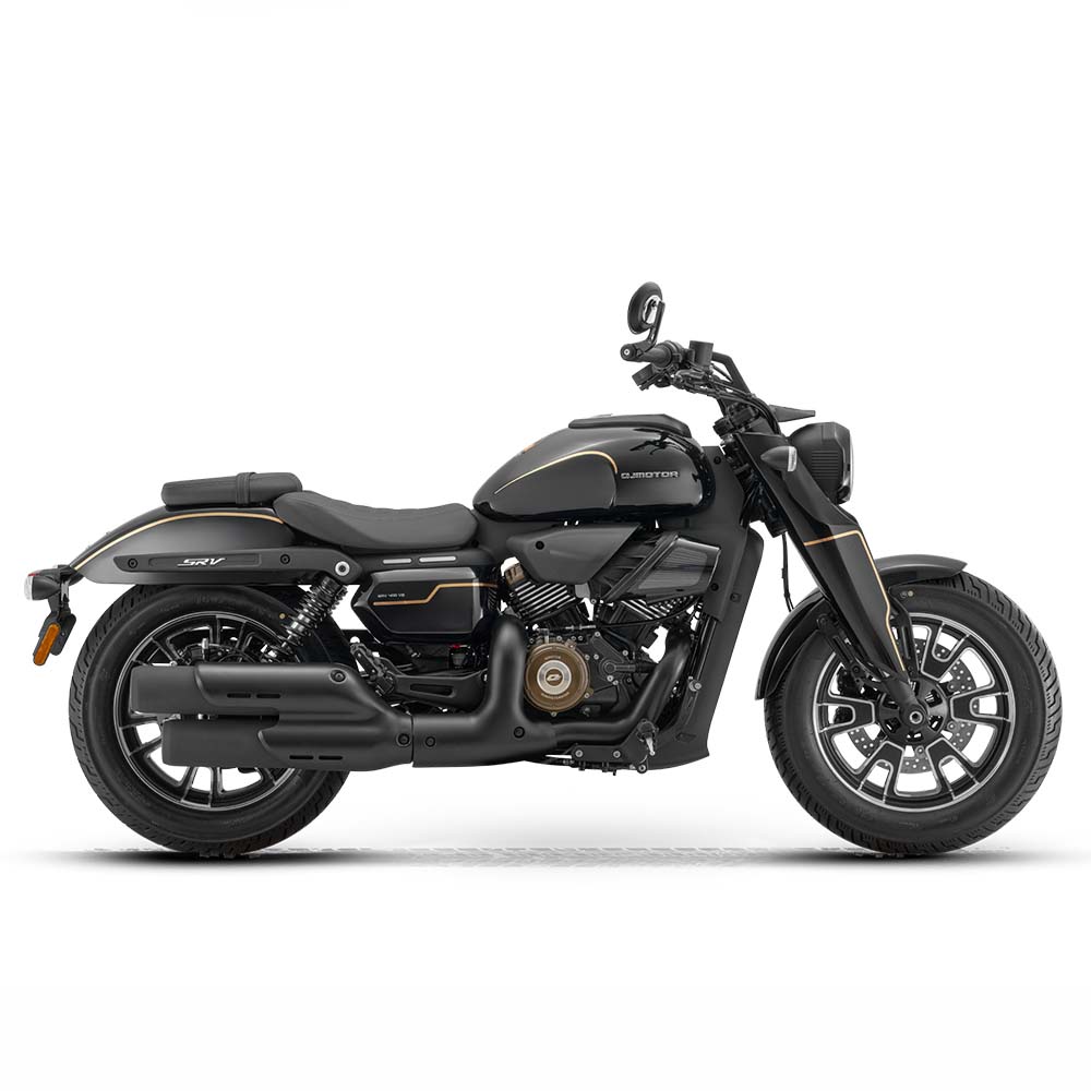 Мотоцикл QJ SRV 400 VS (черный) 2026г.