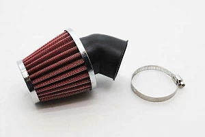 Фильтр воздушный нулевик d=42мм., 45 градусов