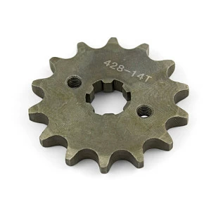 Звезда ведущая стальная питбайк 428-14T DRIVEPARTS