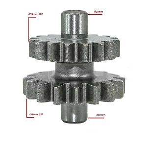 Шестерня промежуточная электростартера малая ZS172FMM, ZS170MM-3, ZS174MN, ZS167FMM,  200/250GY +