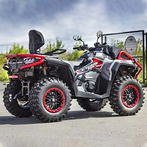 >!< Квадроцикл BRС 1000 Серый/Красный