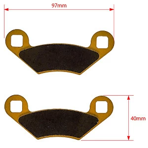 Колодки дискового тормоза (металлокерамика) ATV Polaris FA159  SM-PARTS