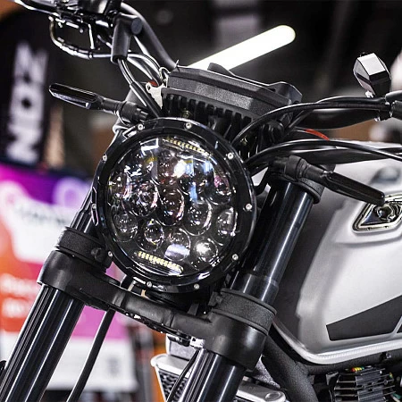 >!<Мотоцикл дорожный ROCKOT SCRAMBLER (серый)