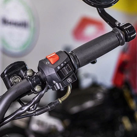 >!<Мотоцикл дорожный ROCKOT SCRAMBLER (серый)