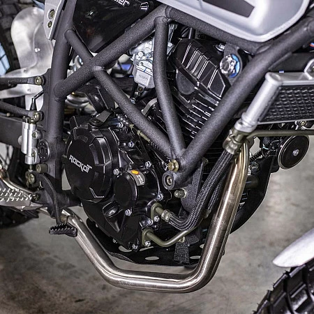 >!<Мотоцикл дорожный ROCKOT SCRAMBLER (серый)