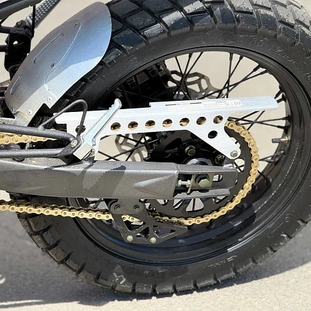 Мотоцикл дорожный ROCKOT SCRAMBLER (черный глянцевый)
