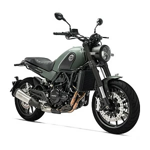 Мотоцикл Benelli Leoncino 500 (зеленый металлик)