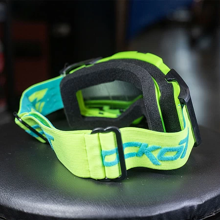 Очки кроссовые ROCKOT RM-323 зеленая линза