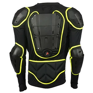 Черепаха защитная ATAKI SC-220 (черн/кисл зел, M)