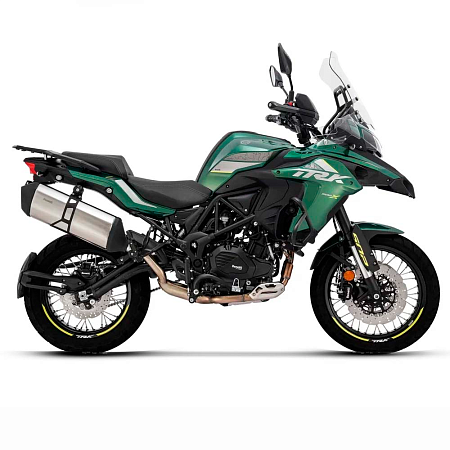 Мотоцикл Benelli TRK 502X (зеленый/черный)