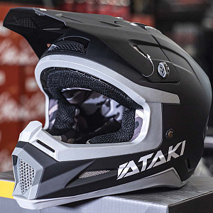 Шлем кроссовый ATAKI SC-18 SOLID