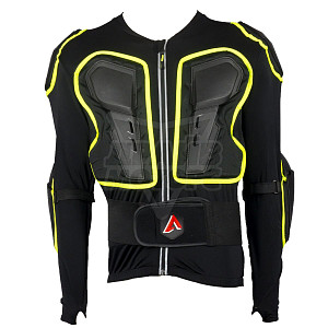 Черепаха защитная ATAKI SC-220 (черн/кисл зел, M)